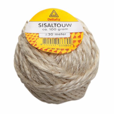 Deltafix ca.200 gram 60 meter- Sisallijntouw - 1 stuk