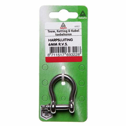 Deltafix 6 mm - Harpsluiting - 1 stuk