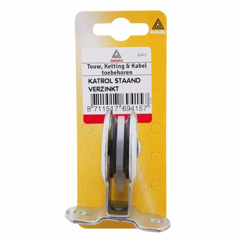 Deltafix Staand 33mm - Markieskatrol - Verzinkt - 1 stuk