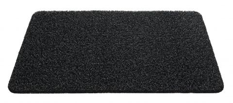 Hamat Curly - Schoonloopmat - Zwart - 40x60cm