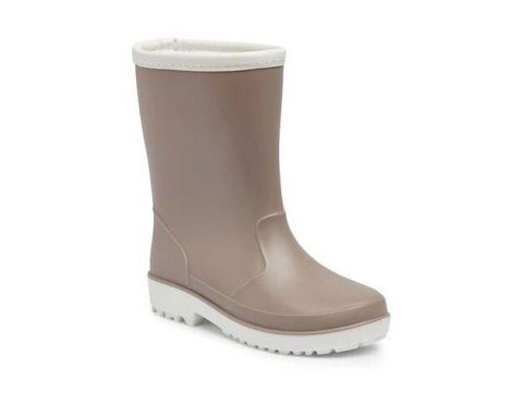 Gevavi Bodi - Regenlaarzen kind - Taupe