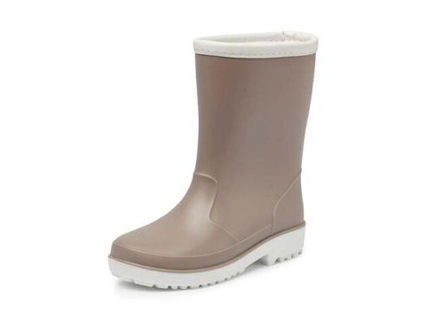 Gevavi Bodi - Regenlaarzen kind - Taupe