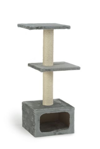 Beeztees Dora  - Stof - Grijs - 38x38x91 cm