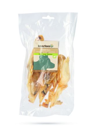 Beeztees Konijnenoren- Hondensnack - 4x2 stuks