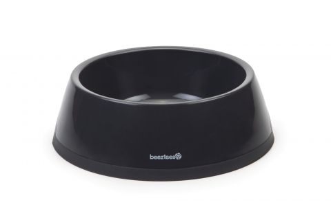 Beeztees - Voer & Drinkbak - Ø 24 cm - Antraciet