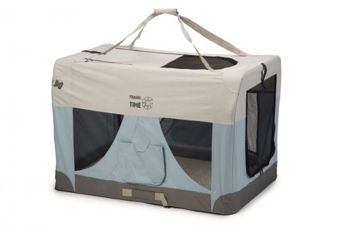 Beeztees - Honden Reisbench - Beige/grijs