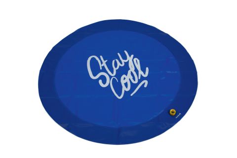 Beeztees Stay cool - Sprinkler mat -Waterspeelgoed hond - Blauw - 100 cm
