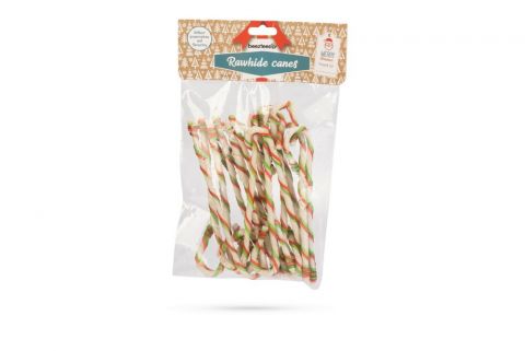 Beeztees Kerststok Munchy - Hondensnack - 16 stuks
