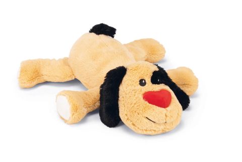 BEEZTEES Belle - Knuffel - Hondenspeelgoed - Licht bruin - 48x46x11 cm
