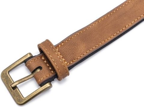 Beeztees Balacron - Halsband Hond - Bruin