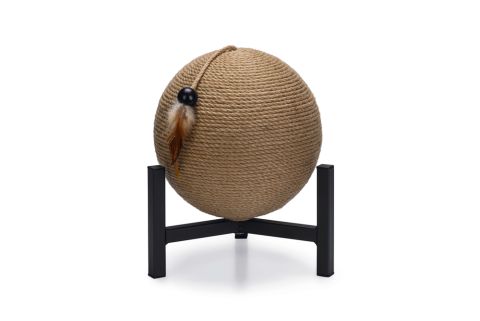 Designed by Lotte Tyra - Krabbol - Metaal - Bruin - 27x27x33 cm