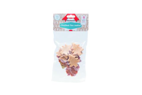 Beeztees Boom Kerstkoekjes - Hondensnack - 150 gram