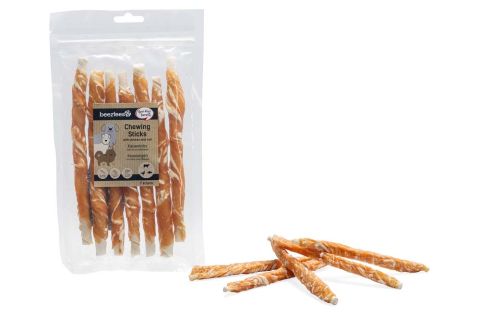 Beeztees Kauwsnack - Hondensnack - Kip - Vis - 20 cm - 7 stuks