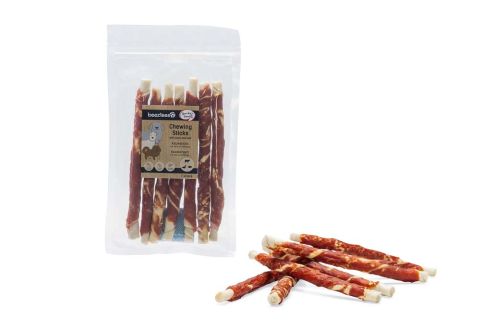 Beeztees Kauwstick - Hondensnack - Eend - Vis - 20 cm - 7 stuks