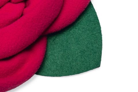 Beeztees Roos - Snuffelmat - Roze - 40x40x6 cm