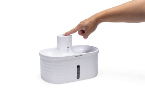 Beeztees Sef - Drinkfontein - 2,5 liter - 26x17x17,5 cm - Wit