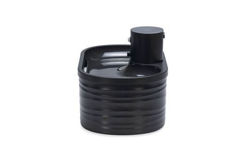 Beeztees Sef - Drinkfontein - 2,5 liter - 26x17x17,5 cm - Antraciet