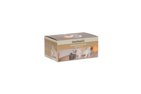 Beeztees Sef - Drinkfontein - 2,5 liter - 26x17x17,5 cm - Antraciet