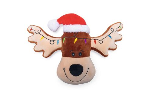 Beeztees Rudolph - Knuffel - Hondenspeelgoed - Bruin - 36x23x8 cm