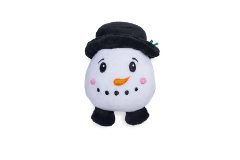 Beeztees Kerstfiguren - Knuffel - Hondenspeelgoed - Multi - 9x7x5 cm - 1 stuk
