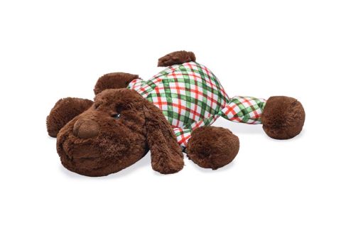 Beeztees Arrow - Knuffel - Hondenspeelgoed - Bruin - XL - 45x46x13 cm