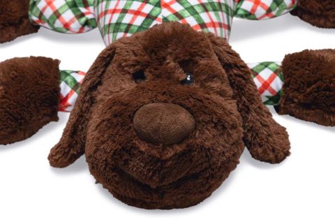 Beeztees Arrow - Knuffel - Hondenspeelgoed - Bruin - XL - 45x46x13 cm