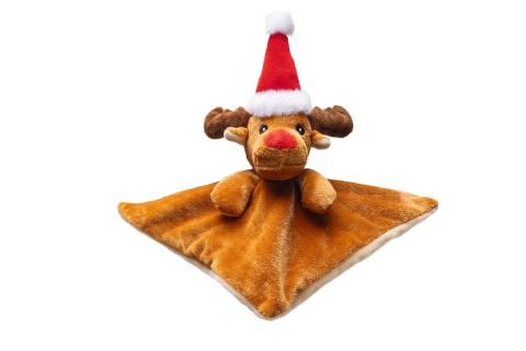 Beeztees Doek Rendier - Knuffel - Hondenspeelgoed - Bruin - 21x15 cm
