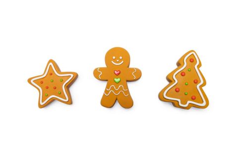 Beeztees Kerstfiguren - Hondenspeelgoed - Bruin - 1 stuk