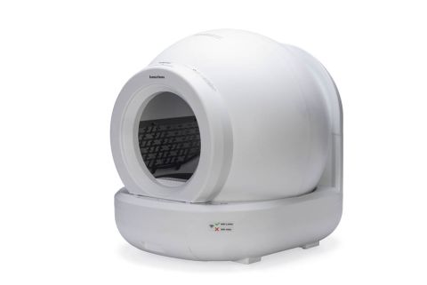 Beeztees Moeza - Automatische kattenbak - 57x56x63 cm - Wit