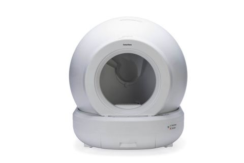 Beeztees Moeza - Automatische kattenbak - 57x56x63 cm - Wit