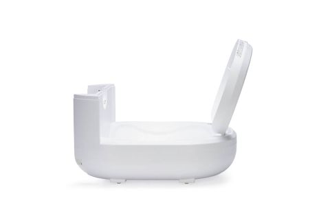 Beeztees Moeza - Automatische kattenbak - 57x56x63 cm - Wit