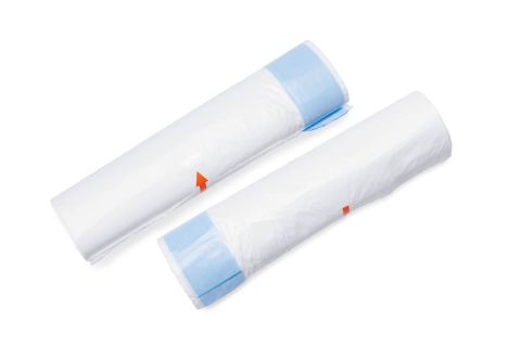 Beeztees Moeza - Kattenbakzak - 10 stuks - Wit Blauw