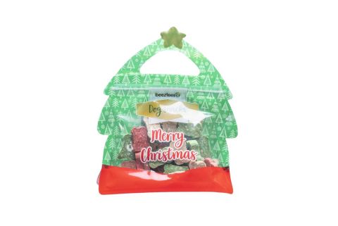 Beeztees Kerst kluifjes - Hondensnack - Kip - 160 gram