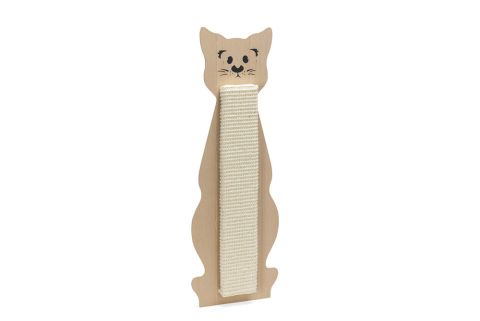 Beeztees Jabo Poesmodel - Krabplank  - Wit - 59x20,5x3 cm