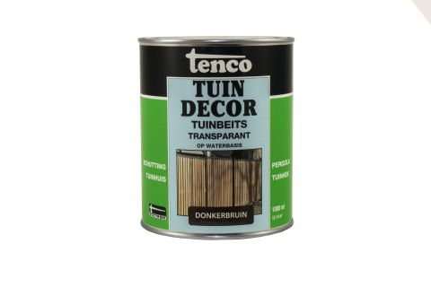 Tenco - Tuindecor - Transparant Bruin - 1 L