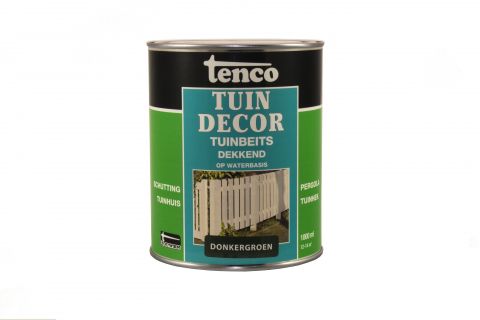Tenco - Tuindecor - Dekkend Donkergroen - 1 L