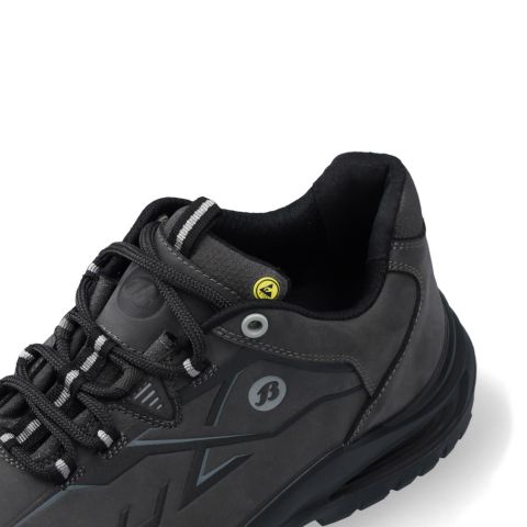 Bata Clay XW- Brede Leest - Werkschoenen - Donkergrijs S3S