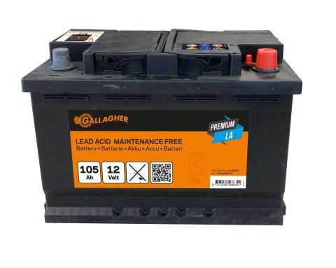 Gallagher Premium LA - Batterij - 105 Ah - 12 V
