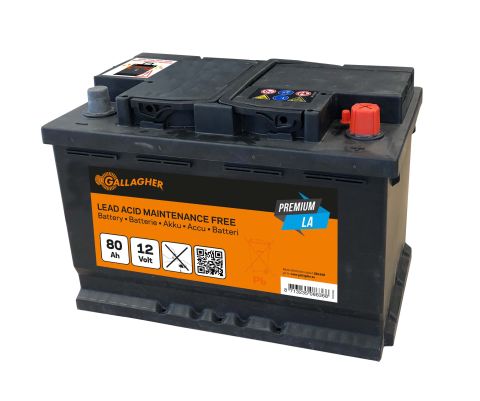 Gallagher Premium LA - Batterij - 80 Ah - 12 V