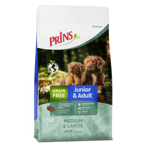Prins ProCare Grainfree Adult Pro junior & adult - Hondenvoer - 3 kg