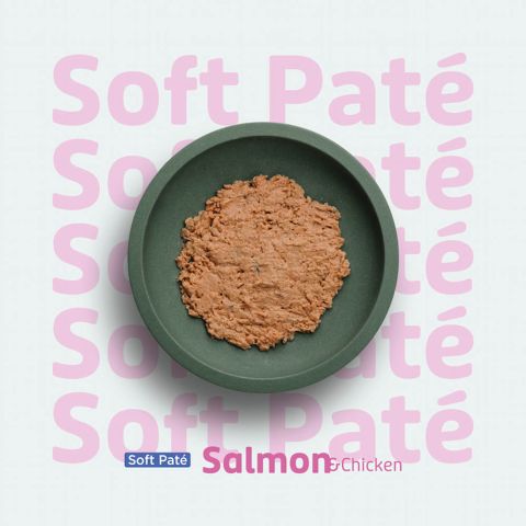 Prins Soft Paté - Kattenvoer - Zalm - Kip - 70 gram
