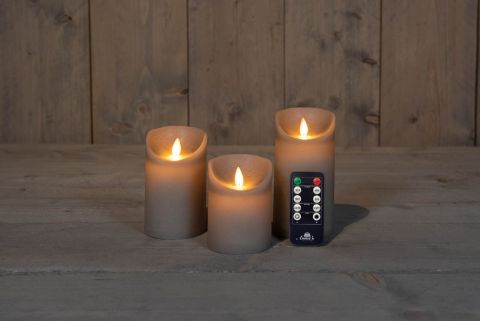 Anna's Collection - LED Stompkaars - Taupe