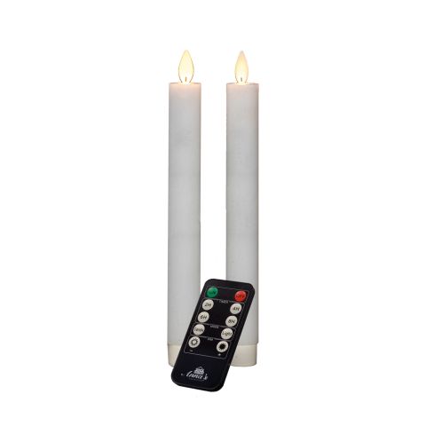 Anna's Collection - LED Dinerkaars - Met afstandsbediening - Wit