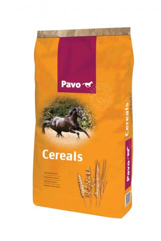 Pavo Cereals Gepunte Blanke Haver - Basisvoeding - 20 kg - Zak