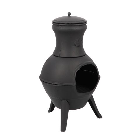 Fancy Flames - Tuinhaard  - Zwart - Gietijzer - 40,6x36,8x72,8 cm