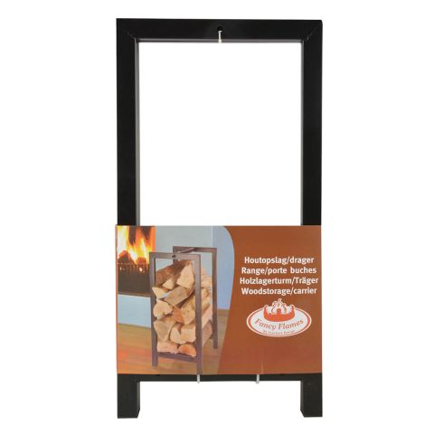 Fancy Flames - Houtopslag - Zwart - 15 kg