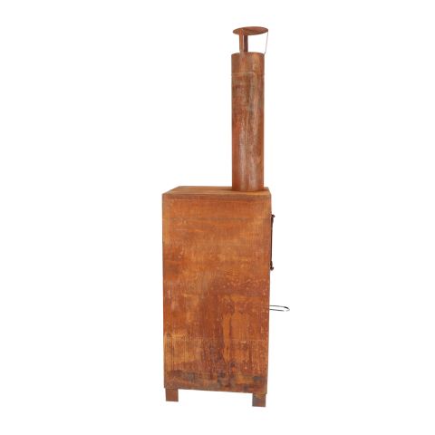 Fancy Flames - Tuinhaard met pizzaoven - Roest - 38,9x39,9x140,5 cm