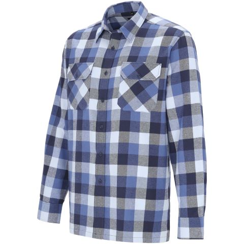 Storvik Dawson - Overhemd - Navy lichtblauw