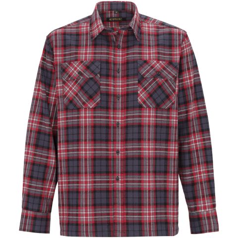 Storvik Dawson - Overhemd - Rood antraciet - 3XL