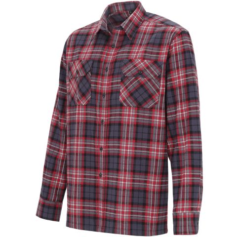 Storvik Dawson - Overhemd - Rood antraciet - 3XL